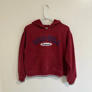 Vintage 90’s Kids coca-Cola hoodie Large